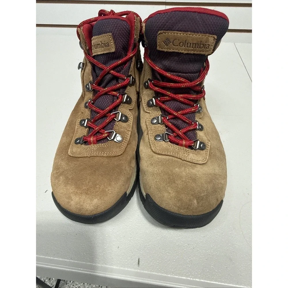 Columbia Women's Newton Ridge BL4552-286 Brown Waterproof Hiking Boots Size‎ 8.5